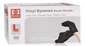 Gants de nitrile et vinyle pour examen 9'' Intco Synmax 3mil (100/boite)